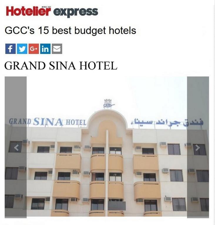 Grand Sina Hotel Dubaj Zewnętrze zdjęcie